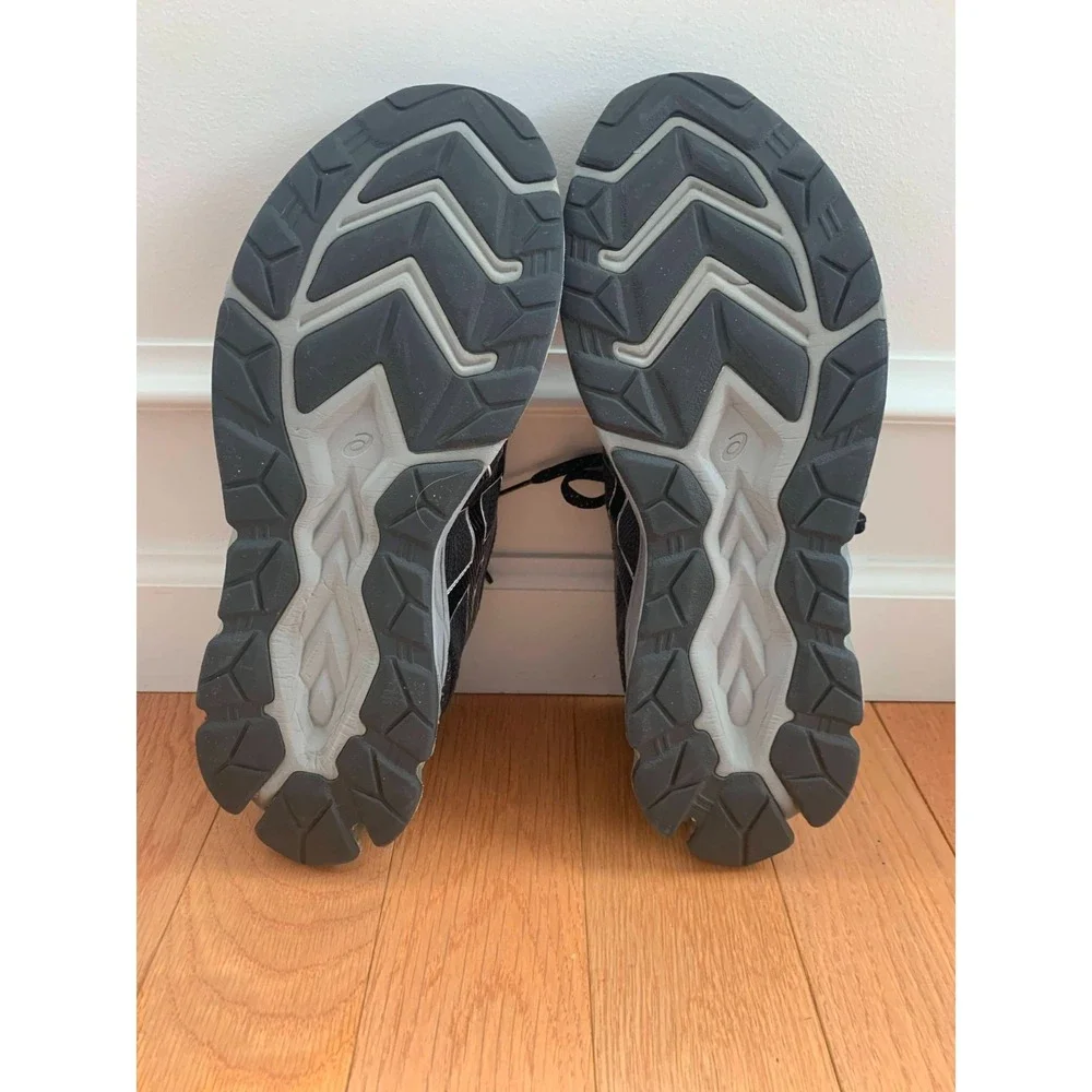 ASICS Gel Running Shoes Mens Size 11‎ Gray Black Athletic FlyteFoam 1201A631